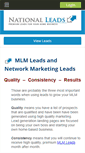 Mobile Screenshot of national-leads.com